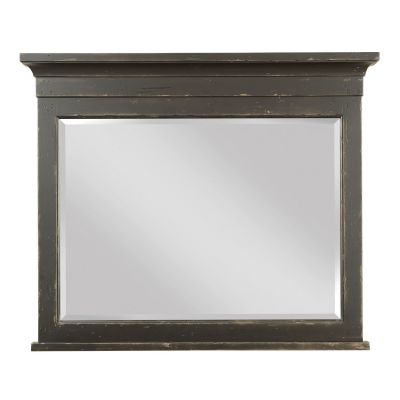 Kincaid Mill House Reflection Mirror-Anvil Finish in dark brown