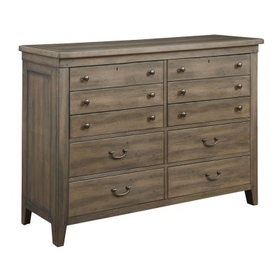 Kincaid Mill House Baxley Dresser in light brown