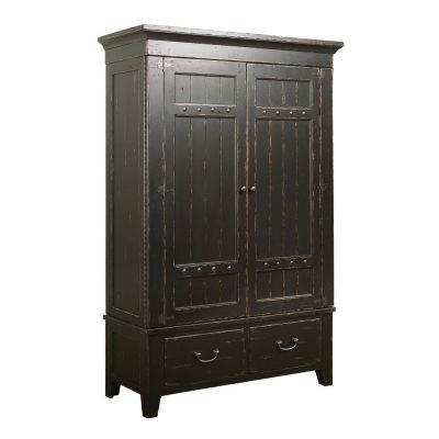 Kincaid Mill House Simmons Amoire-Anvil Finish in dark brown