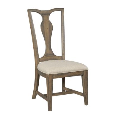 Kincaid Mill House Copeland Side Chair in light brown