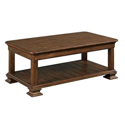 Kincaid Portolone Rectangular Cocktail Table in brown