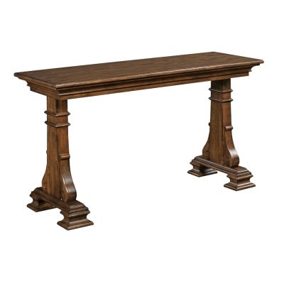Kincaid Portolone Sofa Table in brown