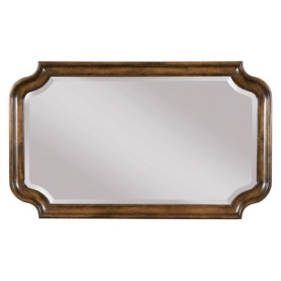 Kincaid Portolone Bureau Mirror in brown