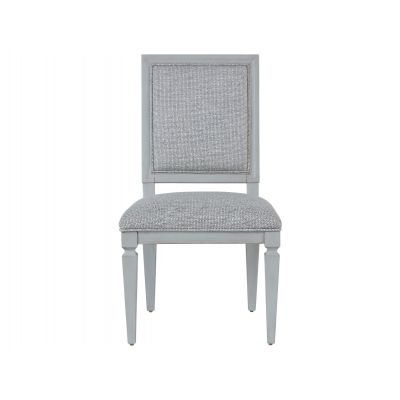 Universal Summer Hill French Gray Woven Accent Side Chair