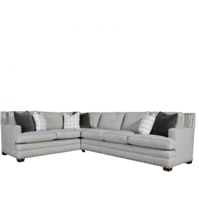 Universal Furniture Curated Riley Sectional Right Arm Sofa Left Arm Corner