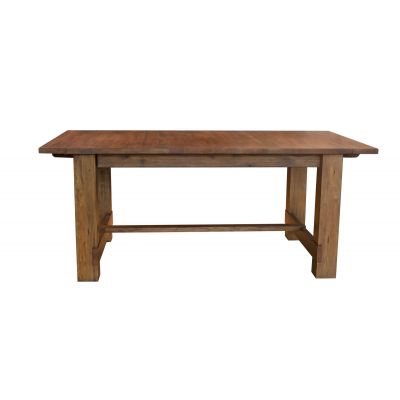 A-America Anacortes Trestle 74'' Extendable Rectangular Dining Table in Mahagony