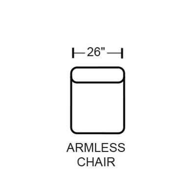 Denali 4378-31 Armless Chair