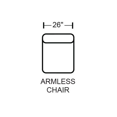 Everest Armless Chair