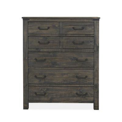 Magnussen Furniture Abington Bedroom Chest in Weathered Charcoal