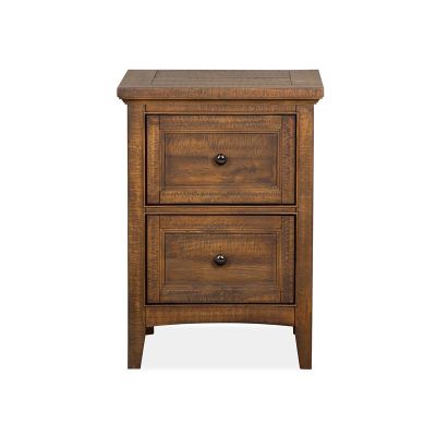 Magnussen Furniture Bay Creek Small Drawer Nightstand in Toasted Nutmeg 