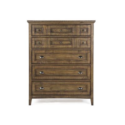 Magnussen Furniture Bay Creek Drawer Chest in Toasted Nutmeg 