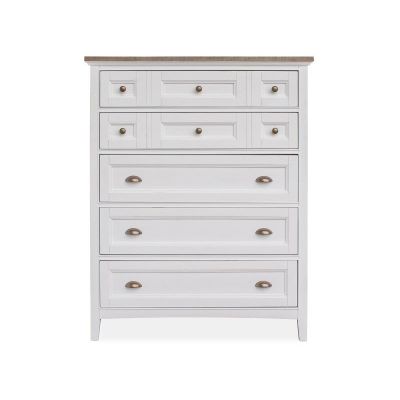 Magnussen Furniture Heron Cove Drawer Chest in Two Tone