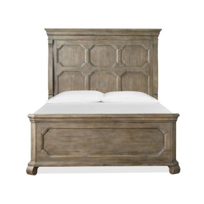 Magnussen Furniture Tinley Park Panel Bed in Dove Tail Grey