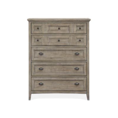 Magnussen Furniture Paxton Place Drawer Chest in Dovetail Grey