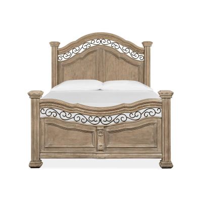 Magnussen Furniture Marisol Panel Bed in Fawn
