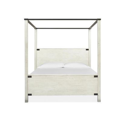Magnussen Furniture Chesters Mill Poster Bed in Alabaster