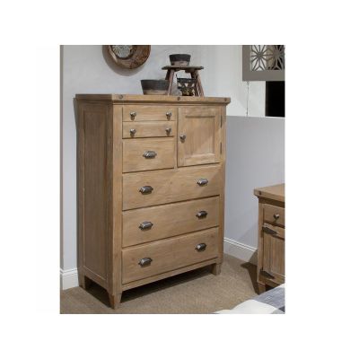 Magnussen Furniture Lynnfield Drawer Chest in Weathered Fawn
