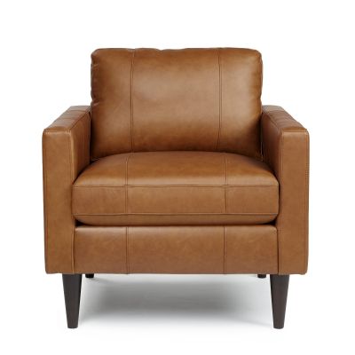 Trafton Whiskey Leather Sofa Chair