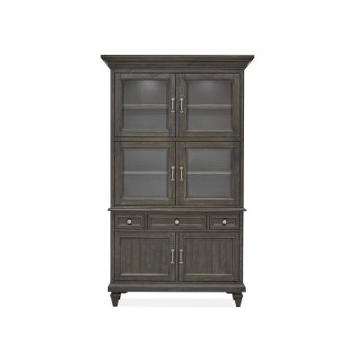 Magnussen Furniture Calistoga Dining Cabinet in Weathered Charcoal