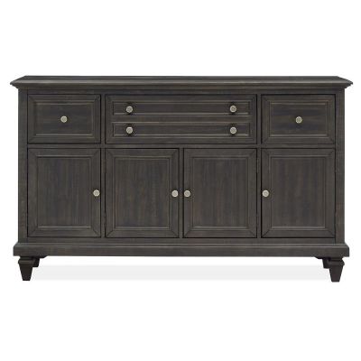 Magnussen Furniture Calistoga Buffet in Weathered Charcoal