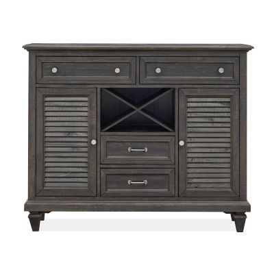 Magnussen Furniture Calistoga Server in Weathered Charcoal