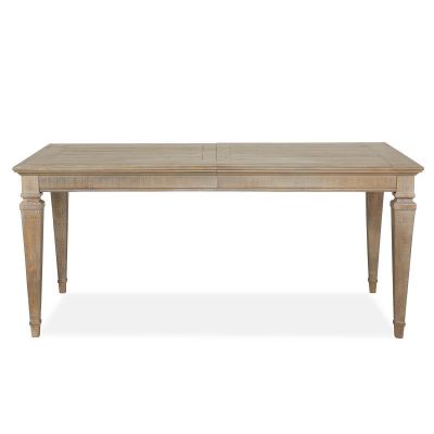 Magnussen Furniture Lancaster Rectangular Dining Table in Weathered Charcoal