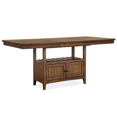 Magnussen Furniture Bay Creek Counter Height Table in Toasted Nutmeg