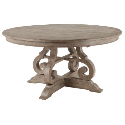 Magnussen Furniture Tinley Park 60'' Round Dining Table in Dove Tail Grey