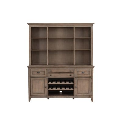 Magnussen Furniture Paxton Place China Cabinet in Dovetail Grey