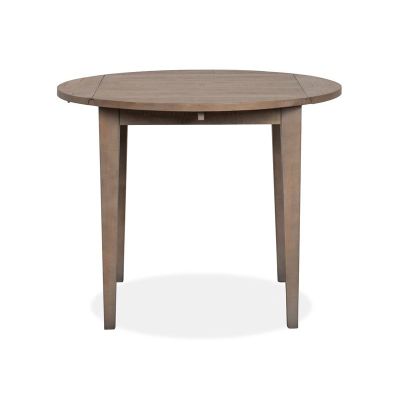 Magnussen Furniture Paxton Place Drop Leaf Dining Table in Dovetail Grey