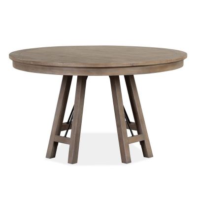 Magnussen Furniture Paxton Place 52'' Round Dining Table in Dovetail Grey