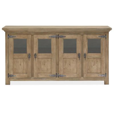 Magnussen Furniture Lynnfield Buffet in Weathered Fawn