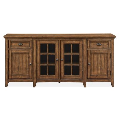 Magnussen Furniture Bay Creek Console 70" in Toasted Nutmeg