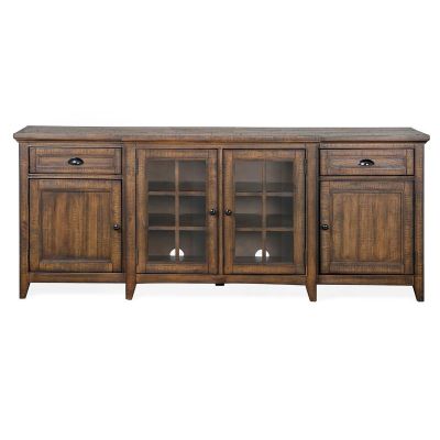 Magnussen Furniture Bay Creek Console 80" in Toasted Nutmeg