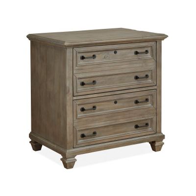 Magnussen Furniture Lancaster Lateral File Cabinet in Dovetail Grey