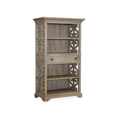 Magnussen Furniture Tinley Park Bookcase in Dovetail Grey