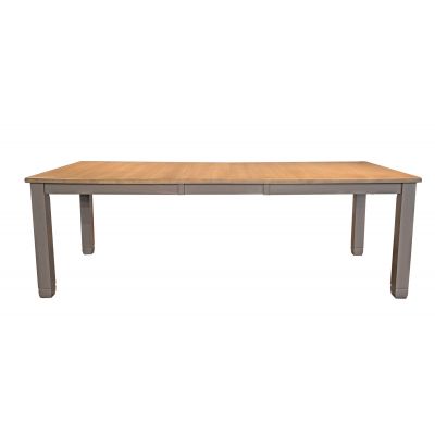 A-America Port Townsend Brushed Nickel 72'' Extendable Dining Table