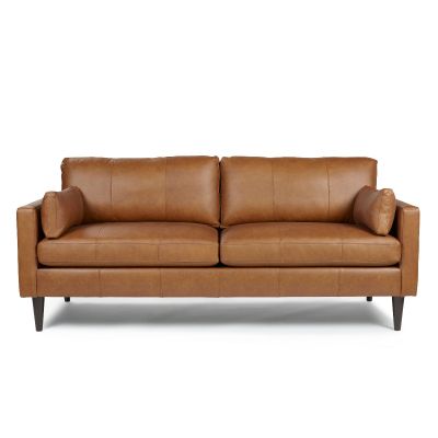 Trafton Whiskey Leather  Sofa
