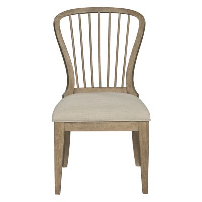 Kincaid Furniture Urban Cottage Larksville Spindle Back Side Chair in Light Wood