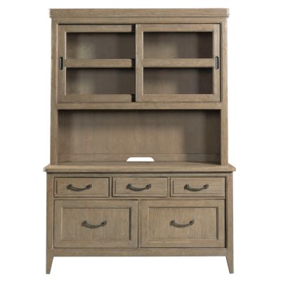Kincaid Furniture Urban Cottage Barlow Office Credenza/Hutch in Light Wood