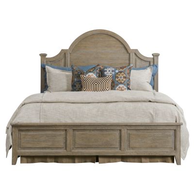 Kincaid Furniture Urban Cottage Allegheny Queen Panel bed in Light Wood