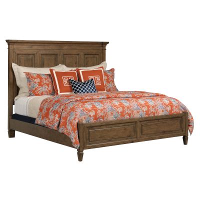 Kincaid Furniture Ansley Hartnell Panel Bed in Brown