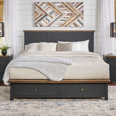 A-America Stormy Ridge Queen Storage Bed