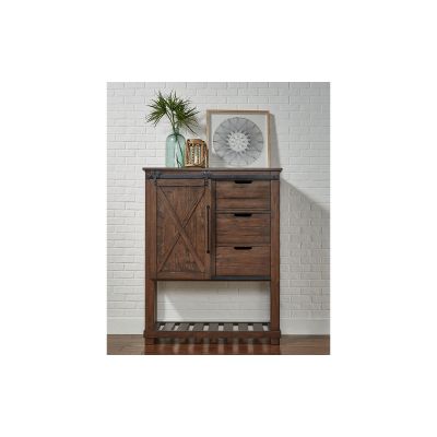 A-America Sun Valley Rustic Timber Door Chest
