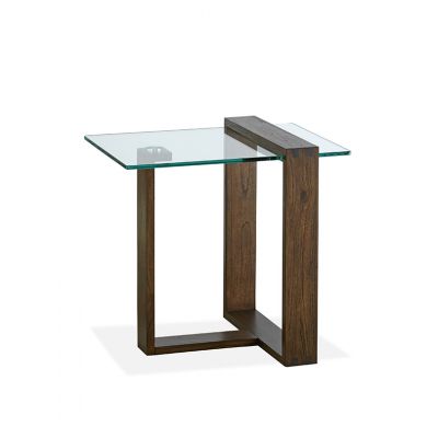 Magnussen Furniture Bristow Rectangular End  Table in Acorn