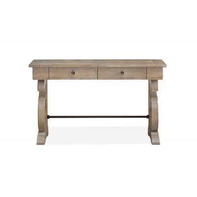 Magnussen Furniture Tinley Park Rectangular Sofa Table in Dovetail Grey