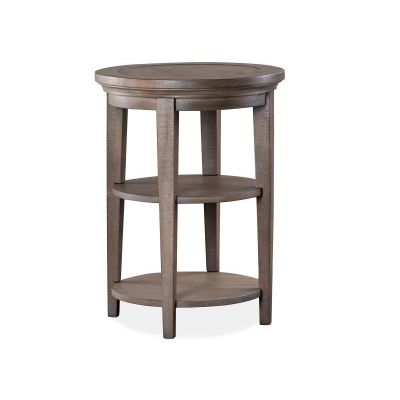 Magnussen Furniture Paxton Place Accent Table in Dovetail Grey