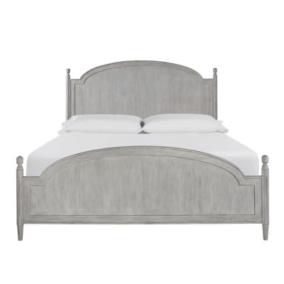 Universal Furniture Past Forward Pryce Panel Bed in Gray