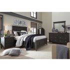 Magnussen Furniture Westley Falls Panel Bed with Storage Rails Bedroom Set