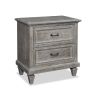 Magnussen Furniture Lancaster Drawer Nightstand in Dovetail Grey